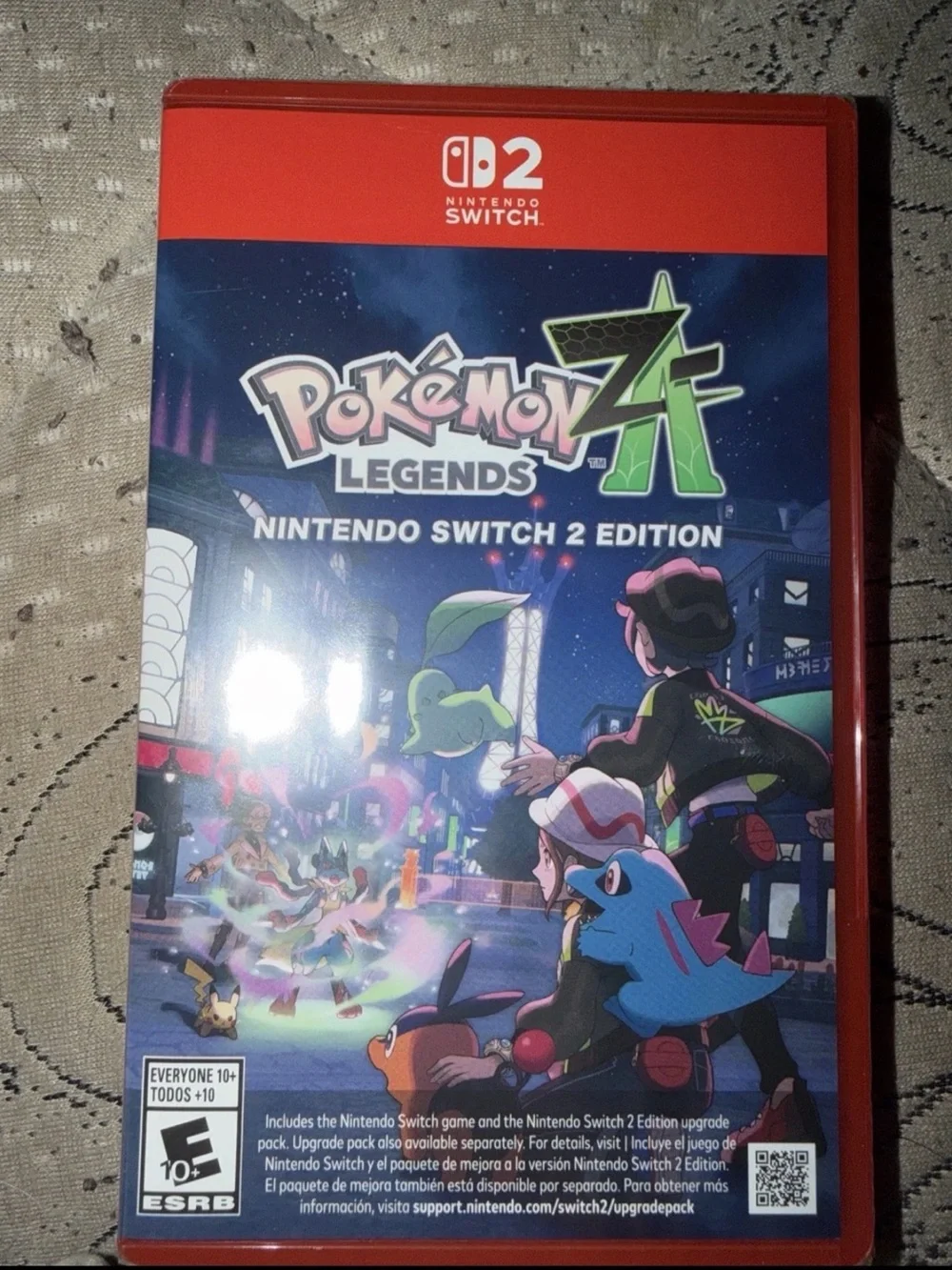Nintendo Pokémon Legends Z – Red & Blue Nintendo Switch 2 Edition Case